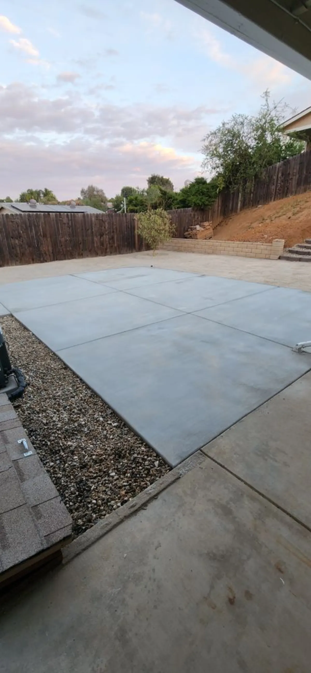Pacific West Grounds landscape project 3